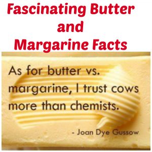 butter and margarine facts