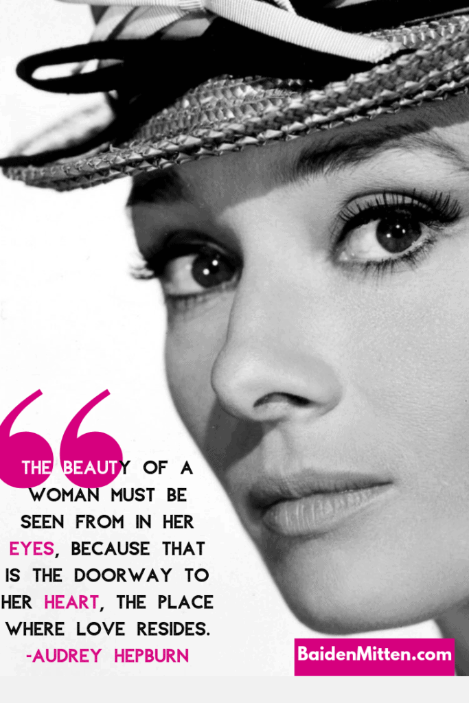 Beauty quote - Audrey Hepburn
