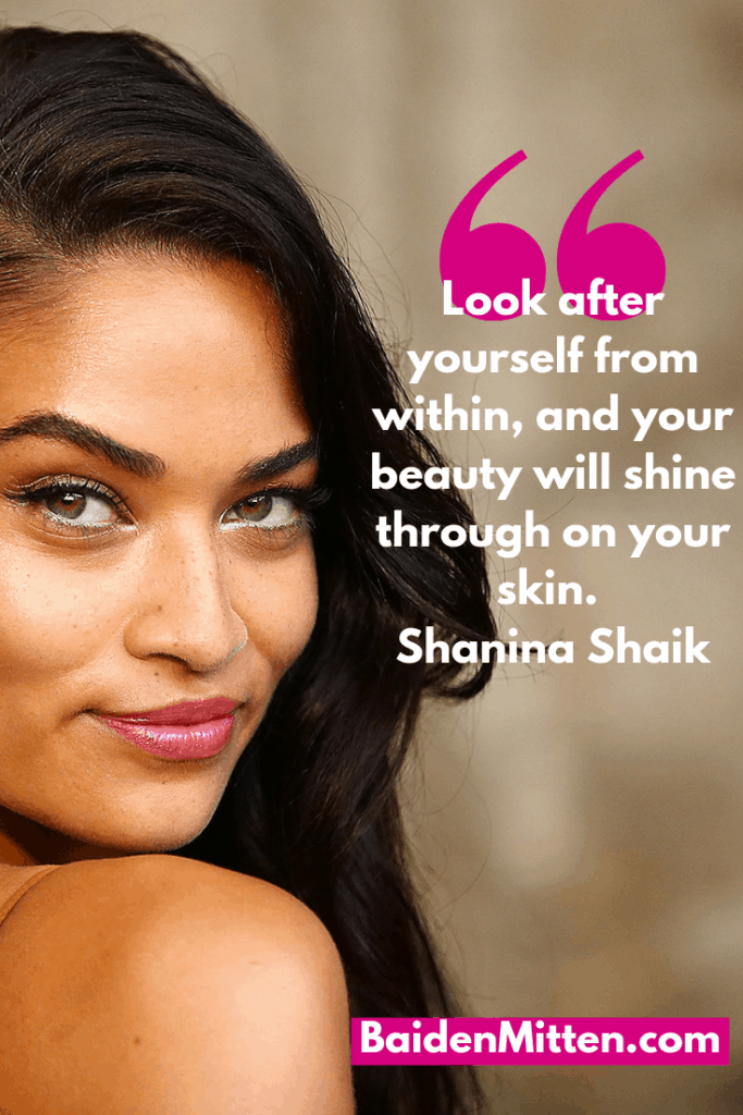 Beauty Quotes - Shanina Shaik